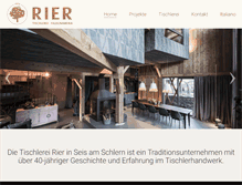 Tablet Screenshot of moebelrier.com